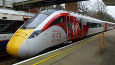 Researchers expect further emissions savings through the introduction of the new Virgin Azuma train